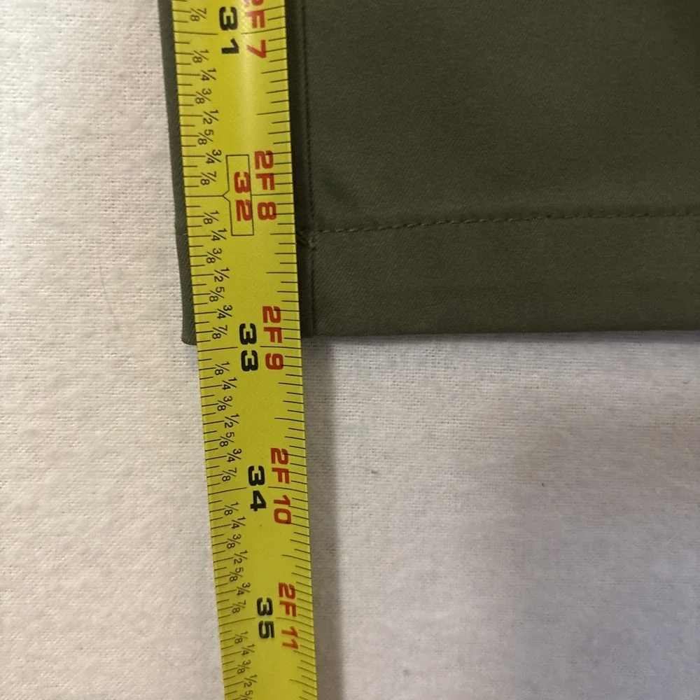 32 Degrees Cool Mens Stretch Performance 5‎ Pocket 38x34 (37x34) Green